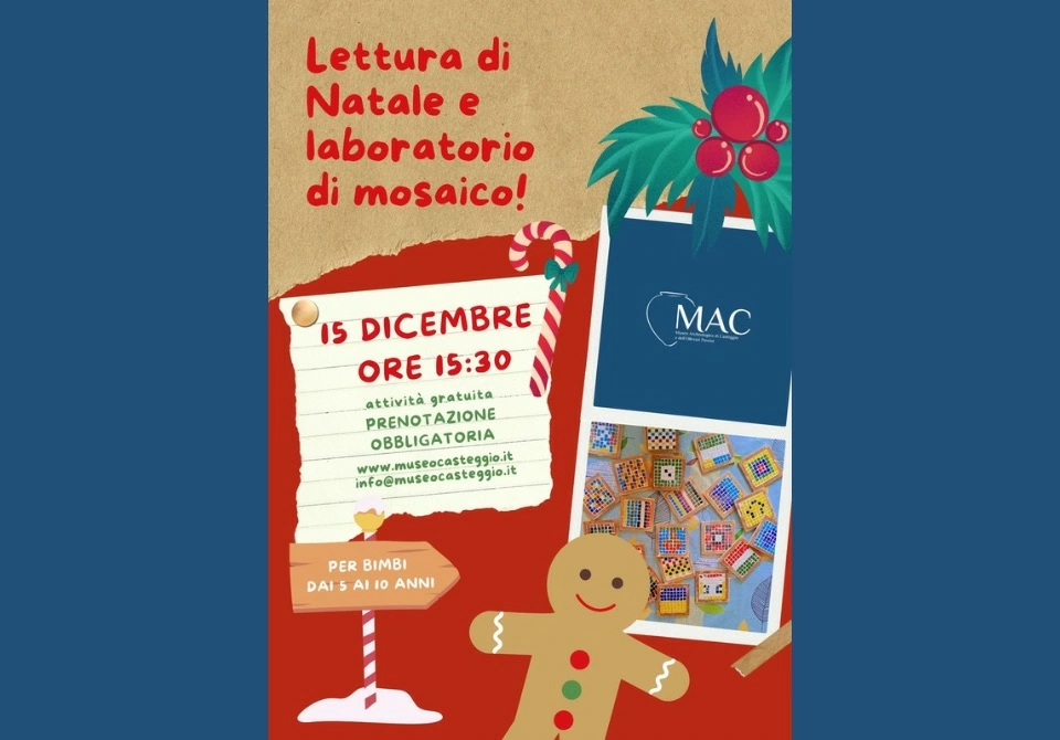 Lettura di Natale e laboratorio di mosaico